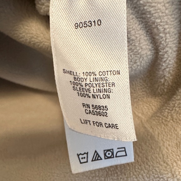 Cabela's Dark Green Shirt Jacket Shacket Fully Lined in Fleece Size L - Picture 4 of 6